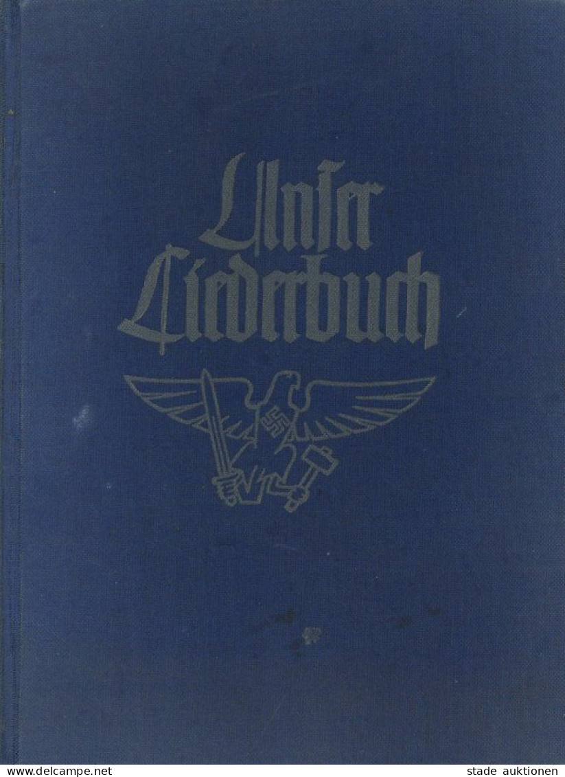WK II HJ Buch Unser Liederbuch Lieder Der Hitler-Jugend, Hrsg. Reichjugendführung 1939, Zentralverlag Der NSDAP Eher Mün - 1939-45