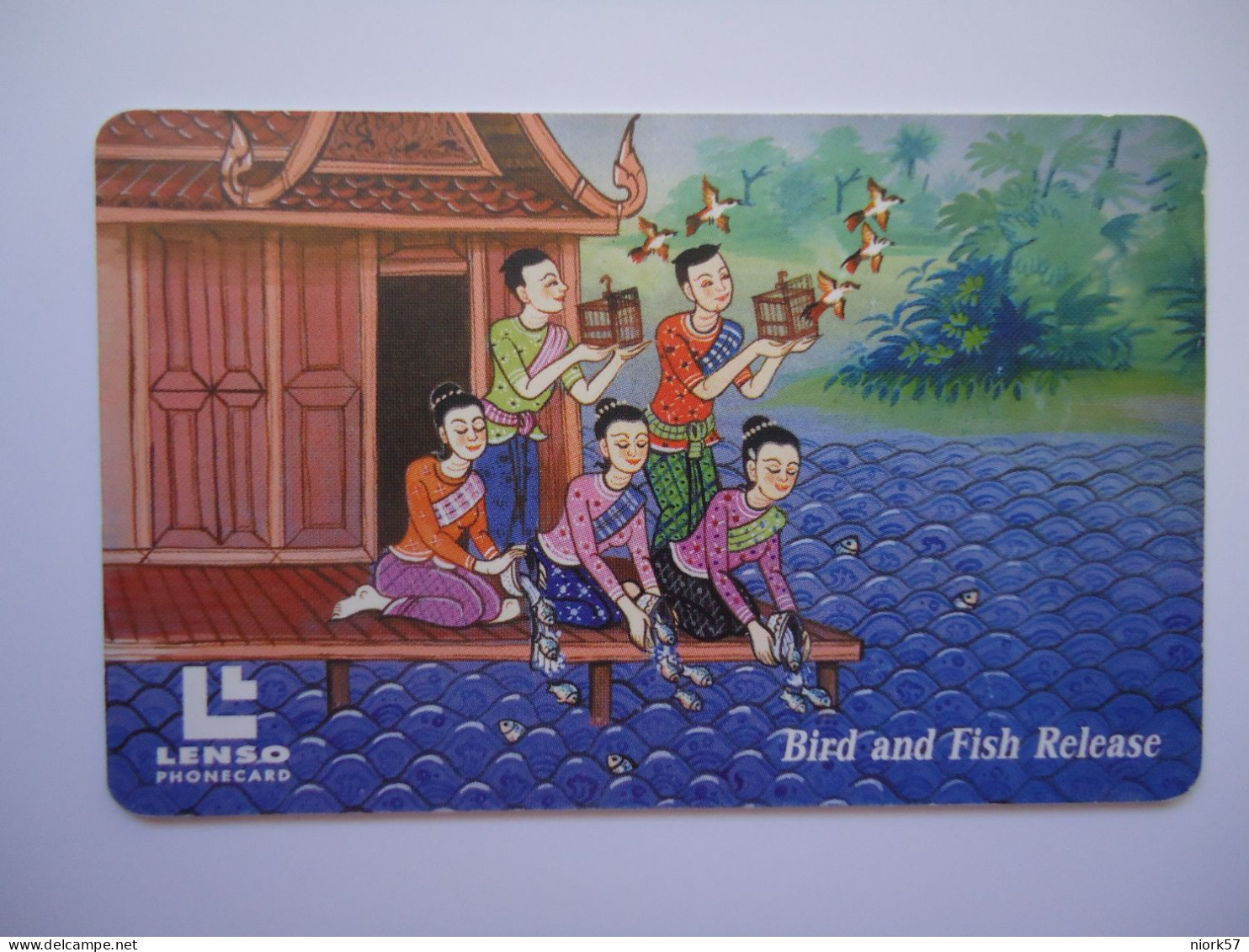 THAILAND CARDS LENSO  170/300   CULTURE - Voitures