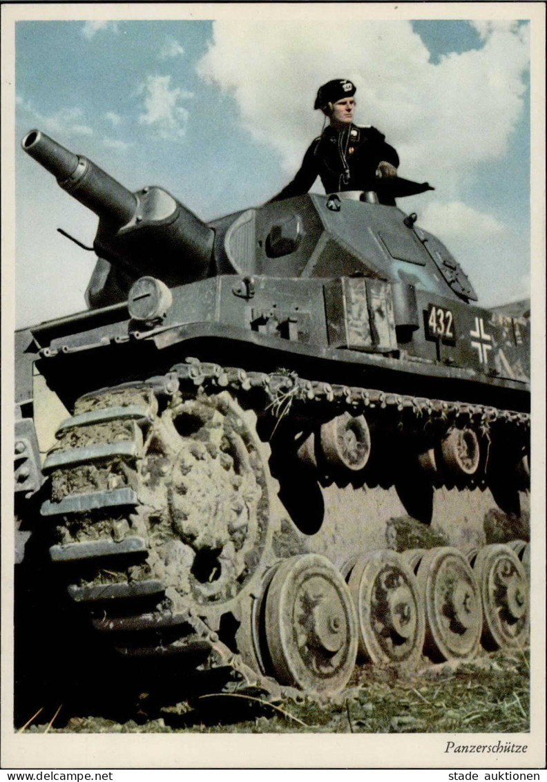 Panzer WK II Nr 432 Panzerschütze Wehrmacht Panzer IV Mit Kurzrohr I- Réservoir - War 1939-45