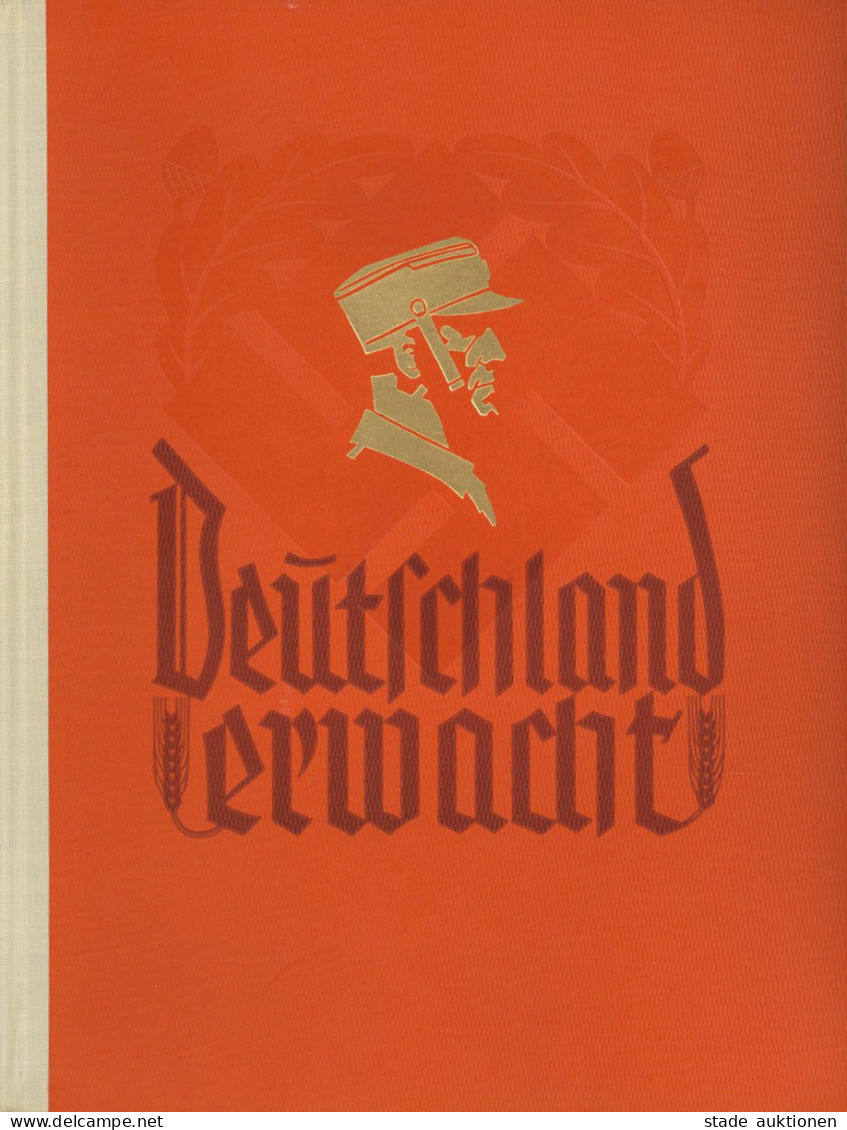 Sammelbild-Album Deutschland Erwacht Werden, Kampf Und Sieg Der NSDAP 1933, Cigaretten-Bilderdienst Hamburg, 1276-1375 T - Guerra 1939-45