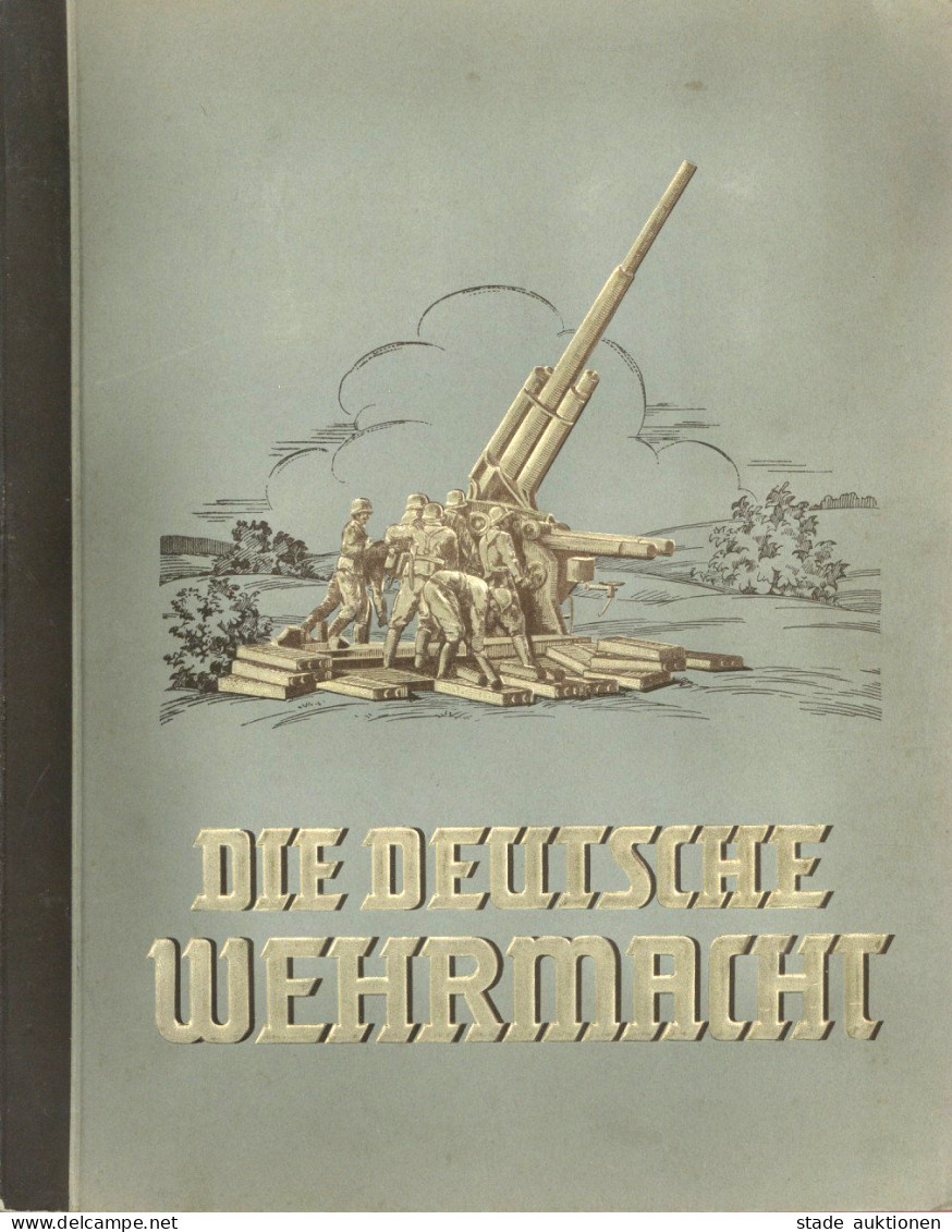 Sammelbild-Album Die Deutsche Wehrmacht 1936, Hrsg. Cigaretten-Bilderdienst Dresden, Komplett 270 Bilder In Sehr Guter E - Weltkrieg 1939-45