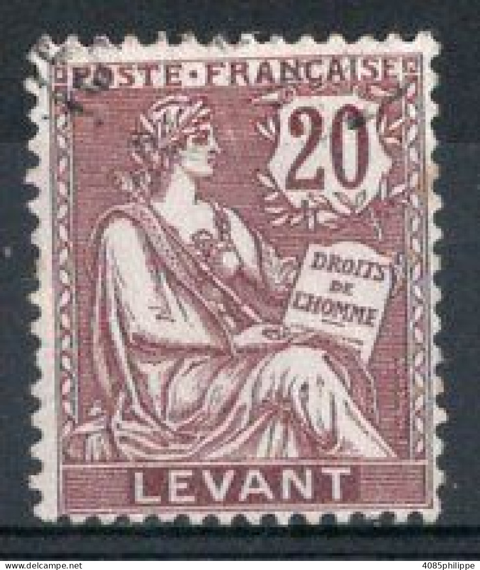 Levant  Timbre-poste N°16 Oblitéré TB Cote : 3,00 € - Oblitérés