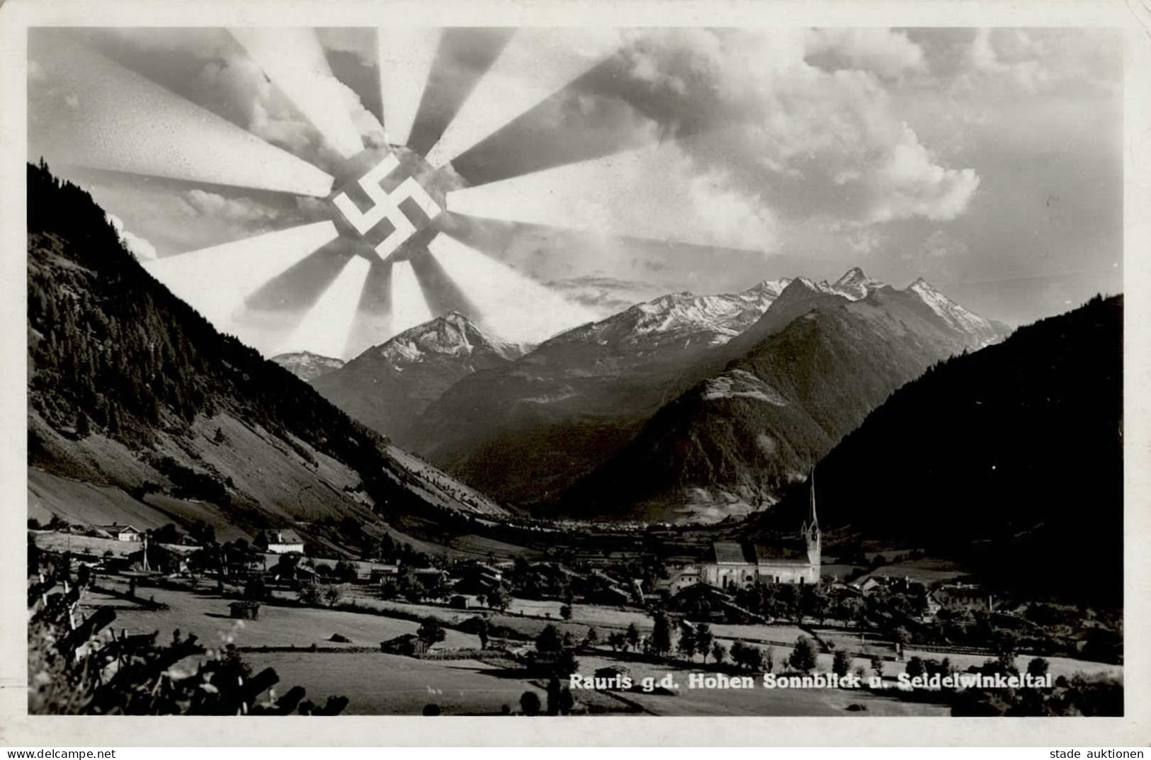 Aufgehende Sonne WK II - RAURIS Österreich I-II - Weltkrieg 1939-45