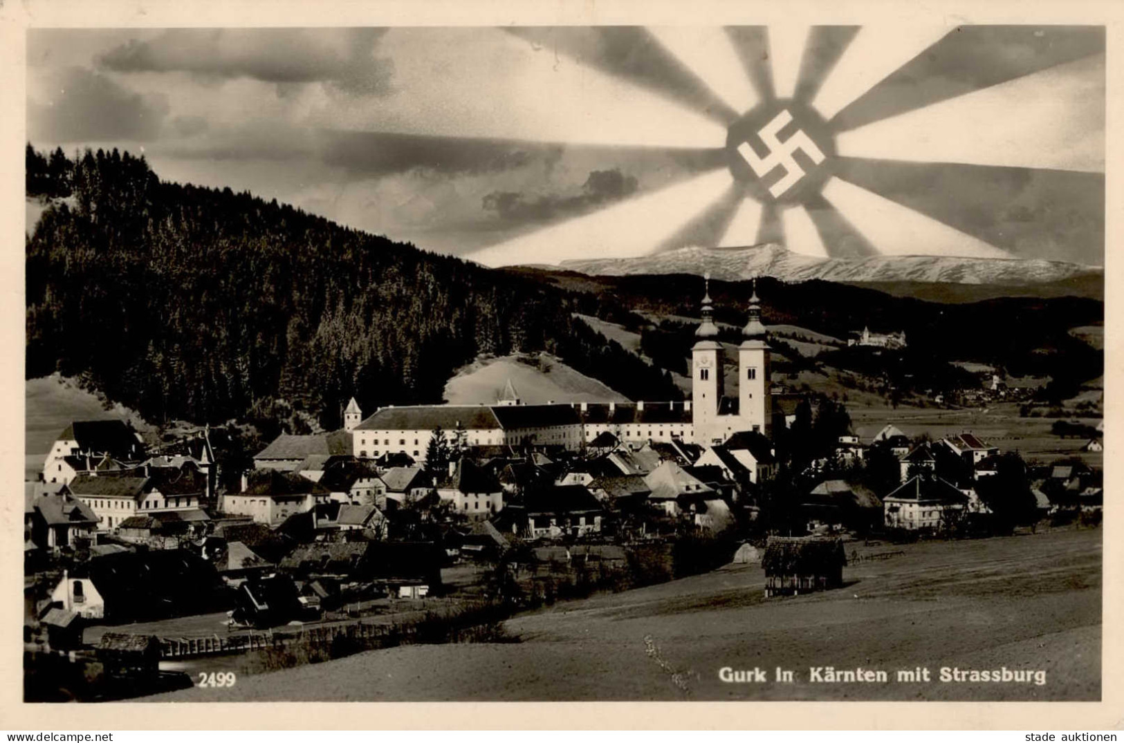 Aufgehende Sonne WK II Gurk In Kärnten I-II - Oorlog 1939-45