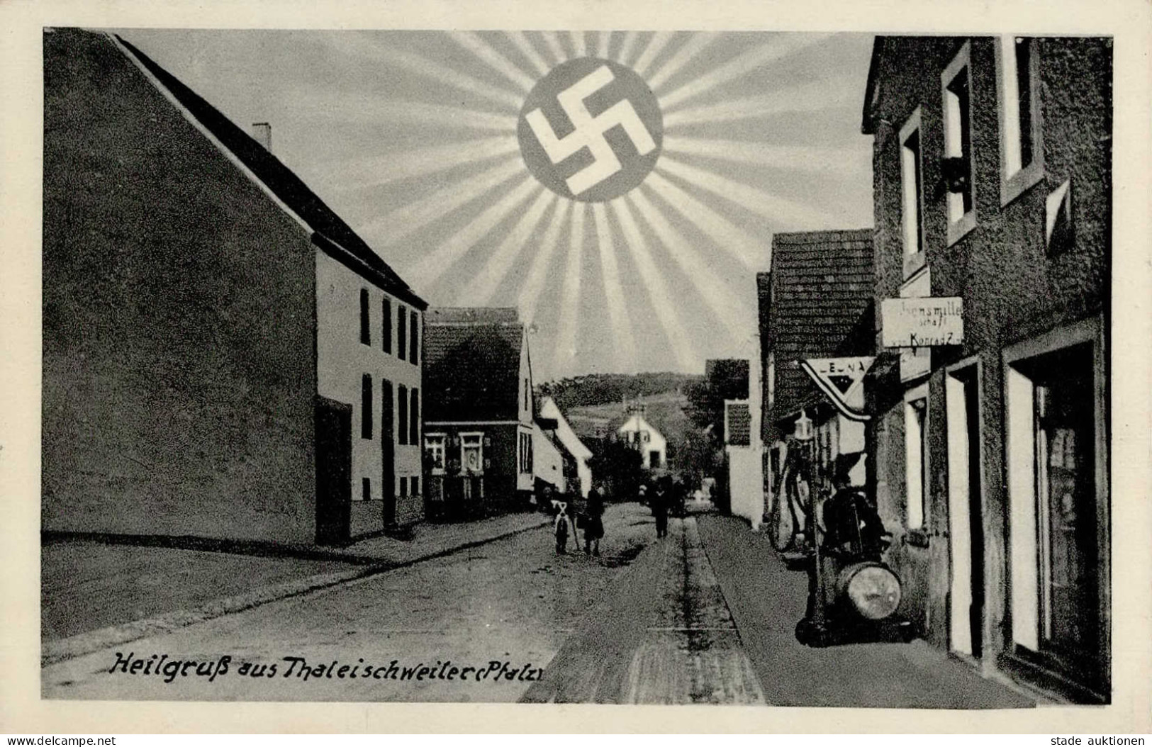 Aufgehende Sonne WK II Thaleischweiler Pfalz I-II - Weltkrieg 1939-45