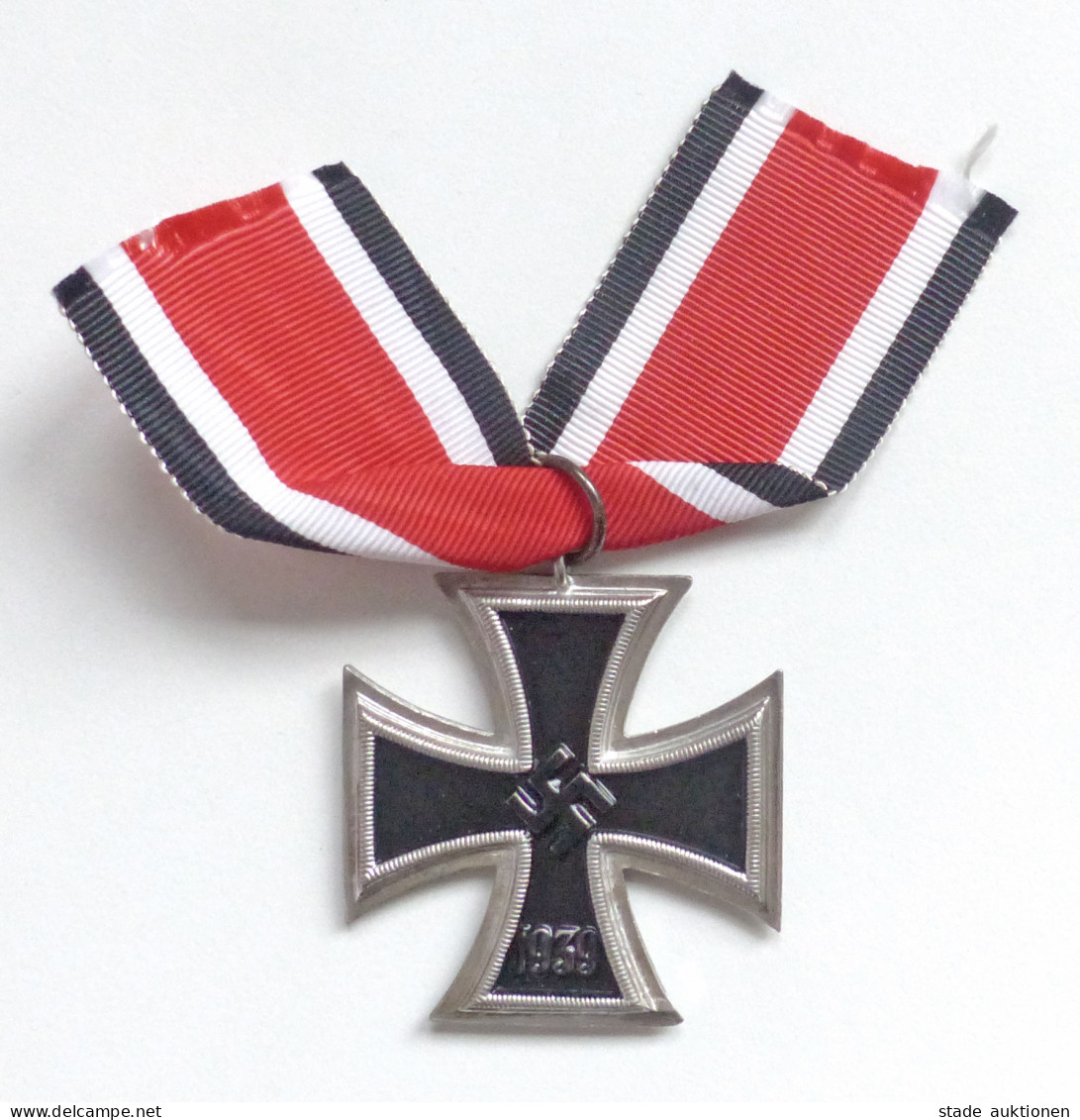 WK II Orden Eisernes Kreuz 1939 2. Klasse Am Band Sammleranfertigung - Weltkrieg 1939-45