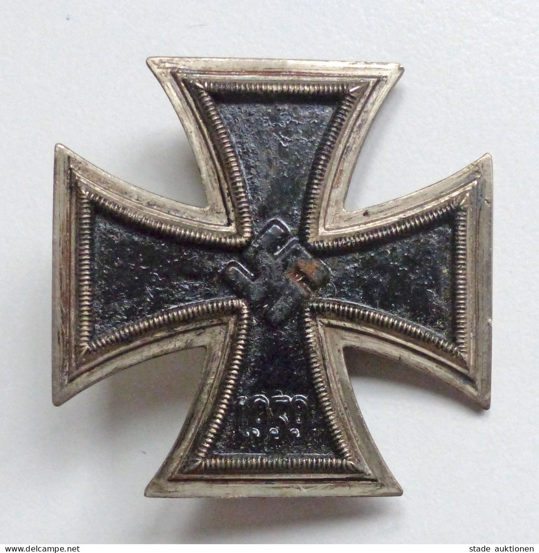 WK II Orden Eisernes Kreuz EK1 1939 Ohne Punze - Guerre 1939-45