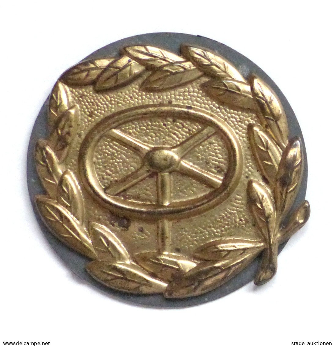 WK II Orden Kraftfahrbewährungs-Abzeichen In Gold II (Anstecknadel Fehlt) - War 1939-45