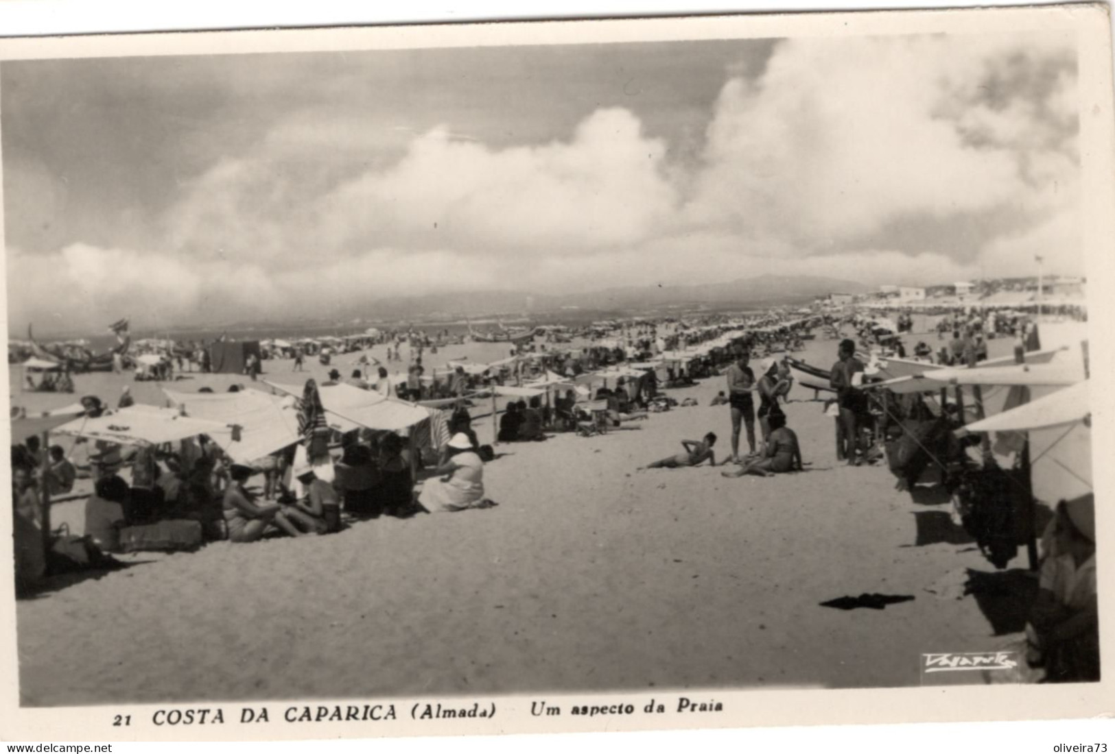 COSTA DA CAPARICA - Um Aspecto Da Praia - PORTUGAL - Setúbal