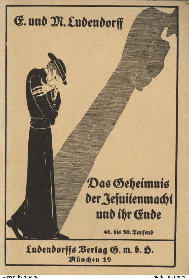 Buch WK II Das Geheimnis Der Jesuitenmacht Und Ihr Ende Von Erich Und Mathilde Ludendorff 1937, Verlag Ludendorff Münche - 1939-45