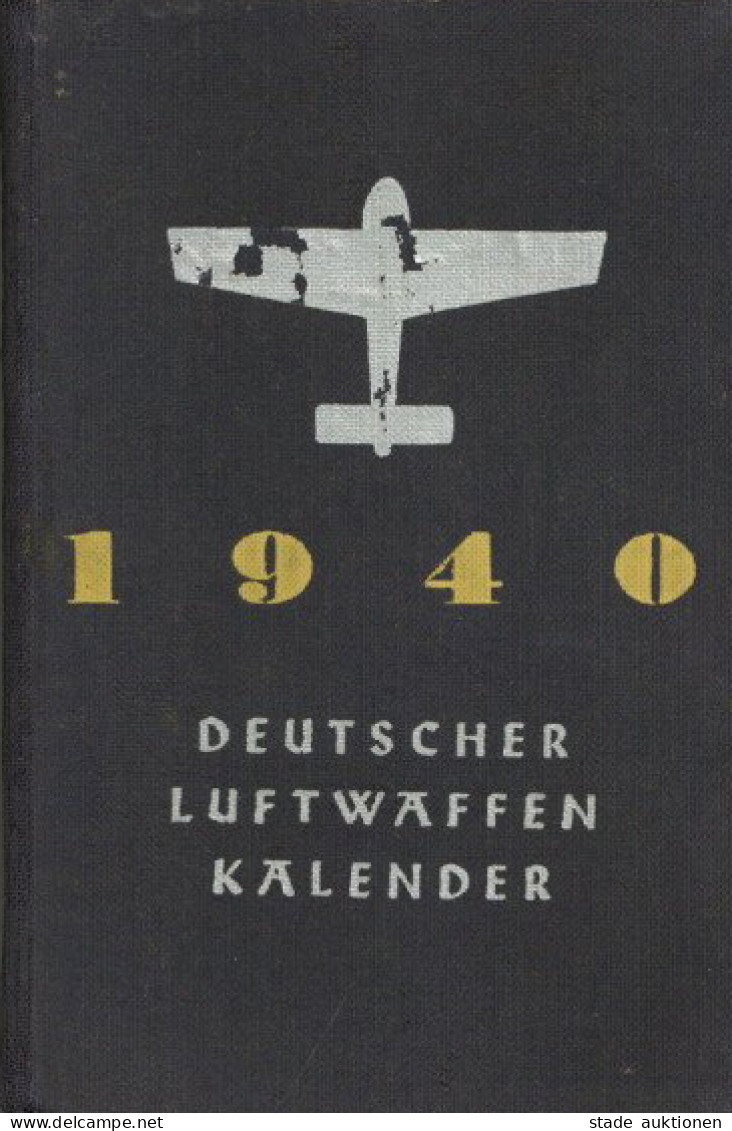 Buch WK II Deutscher Luftwaffen Kalender 1940 Von Kückens, Rolf, Werk-Verlag Berlin, 384 S. II - 1939-45