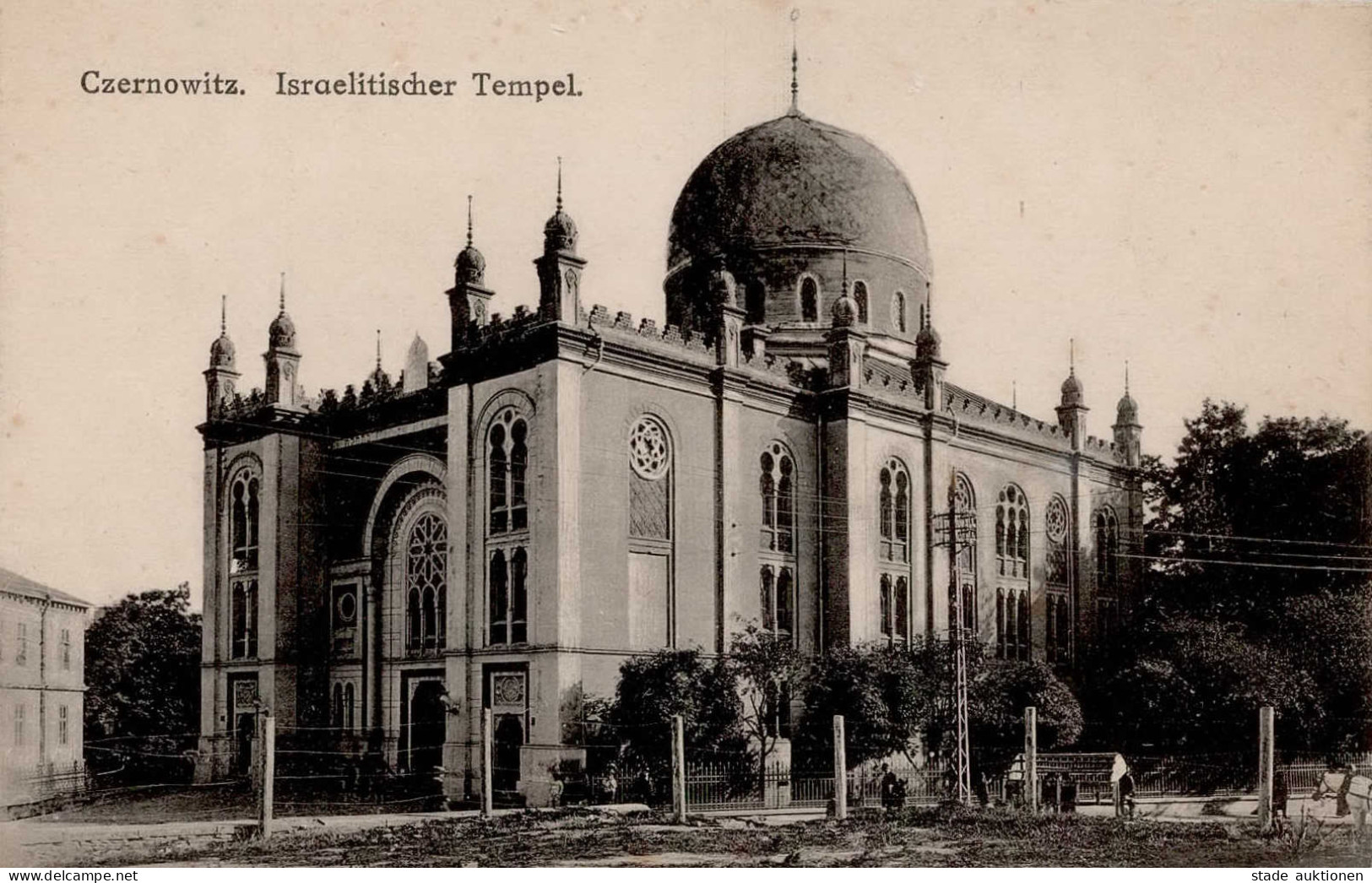 Synagoge CZERNOWITZ  I-II Synagogue - Weltkrieg 1939-45