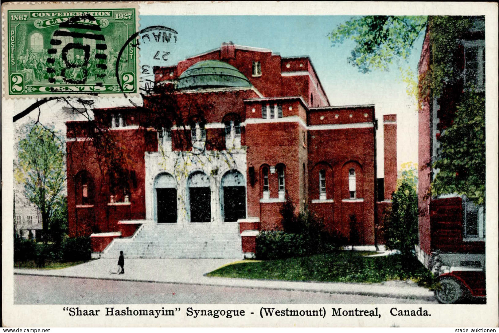 Synagoge Montreal Canada I-II Synagogue - Oorlog 1939-45