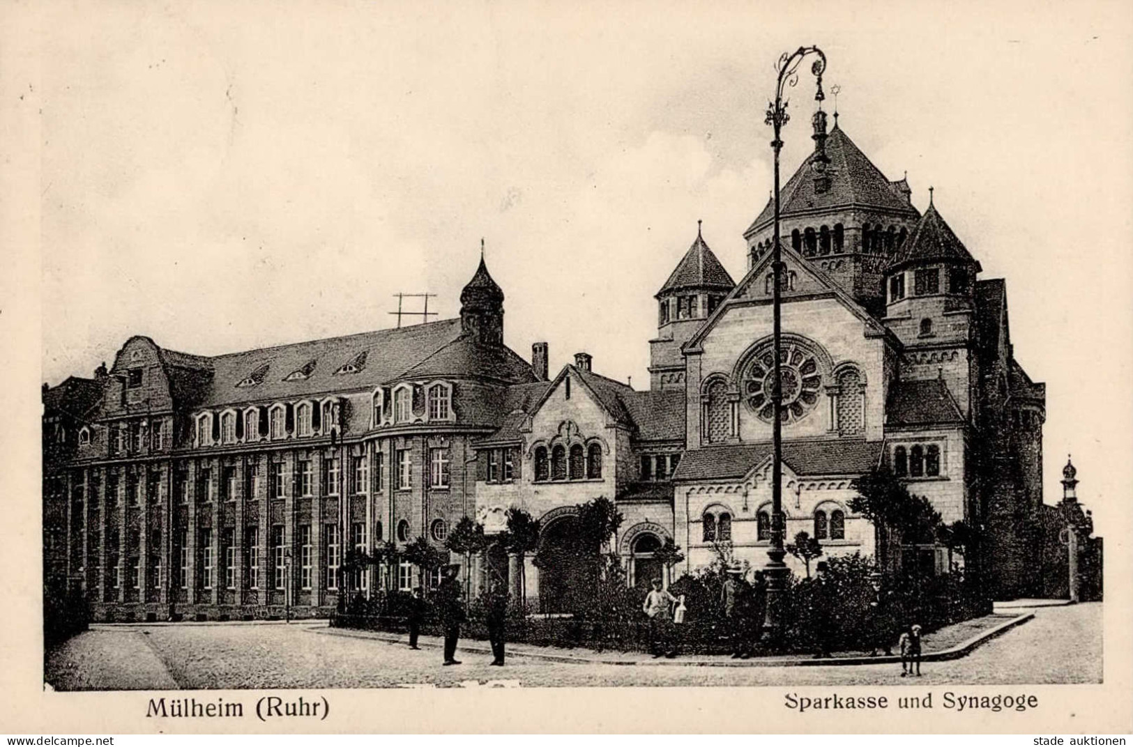 Synagoge MÜLHEIM,Ruhr - I Synagogue - Weltkrieg 1939-45