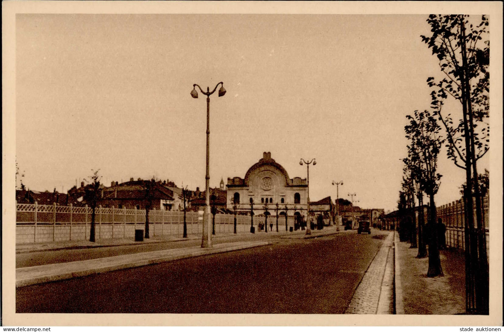 Synagoge Nancy Frankreich I-II Synagogue - Weltkrieg 1939-45