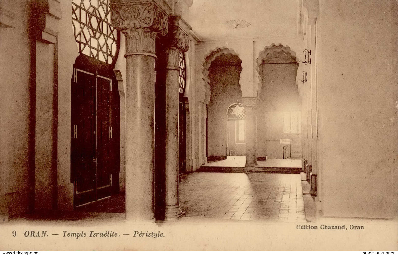Synagoge Oran Algerien I-II Synagogue - War 1939-45