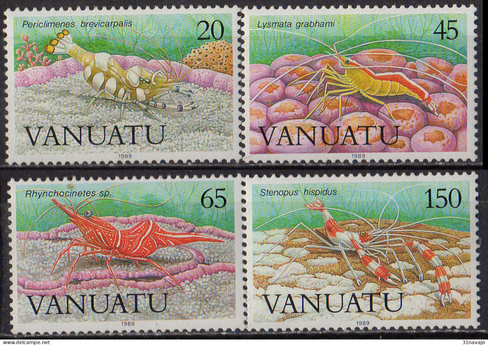 VANUATU - Crevettes - Vanuatu (1980-...)