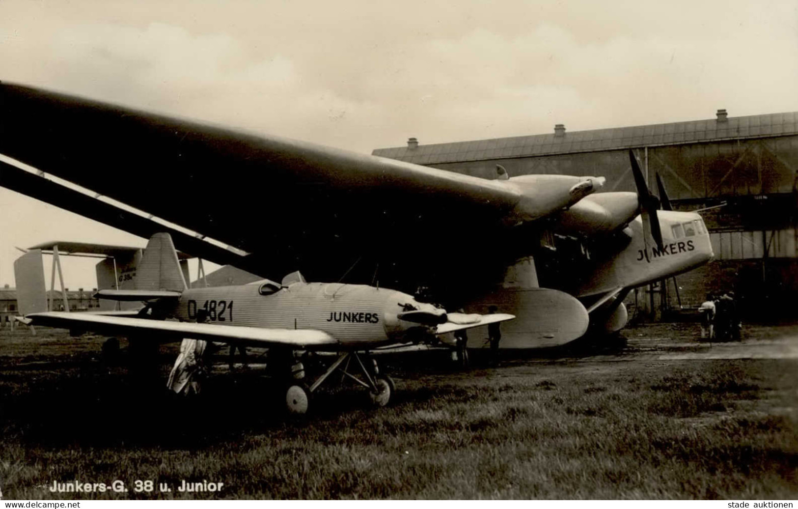 Flugzeug Junkers G.38 Und Junior I-II Aviation - Weltkrieg 1914-18