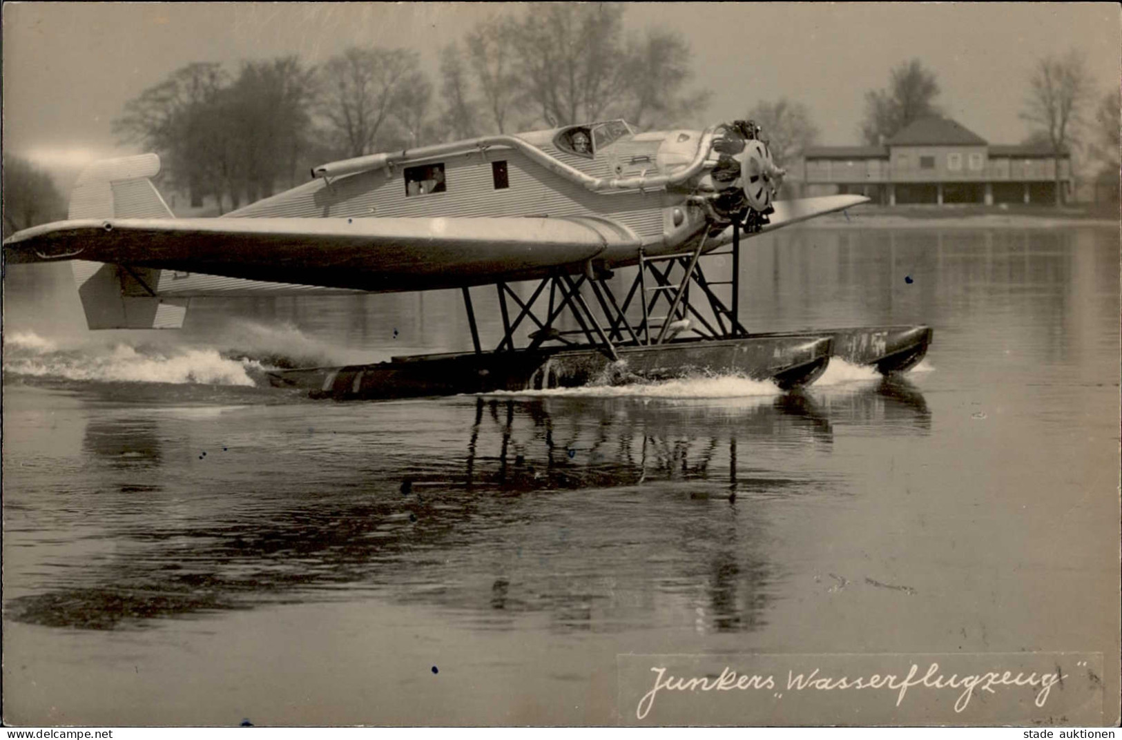 Flugzeug Junkers Wasserflugzeug I-II (fleckig) Aviation - Weltkrieg 1914-18
