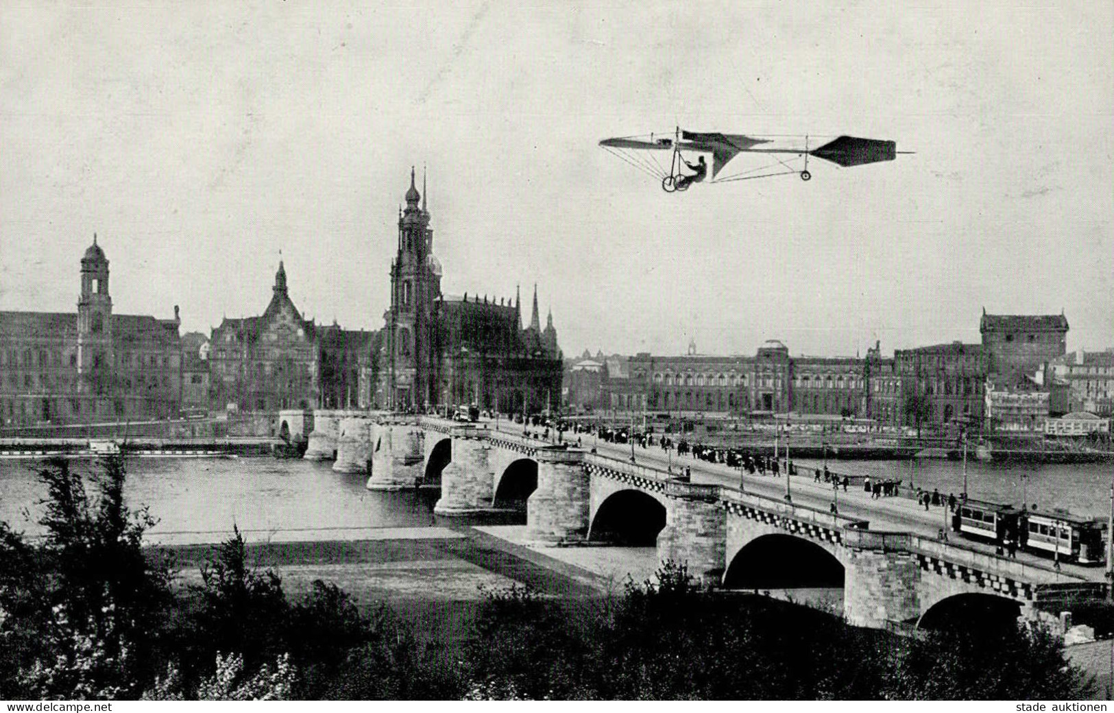 DRESDEN - SACHSEN-FLUGWOCHE Mai 1911 I - Weltkrieg 1914-18