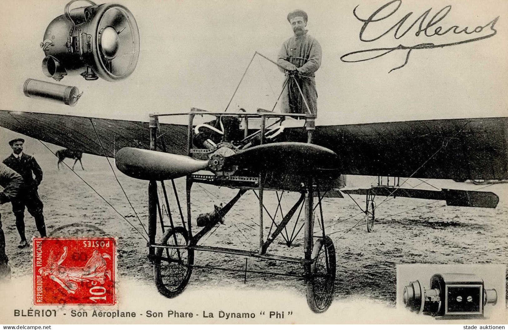 Bleriot Reklame La Dynamo Phi I-II - War 1914-18