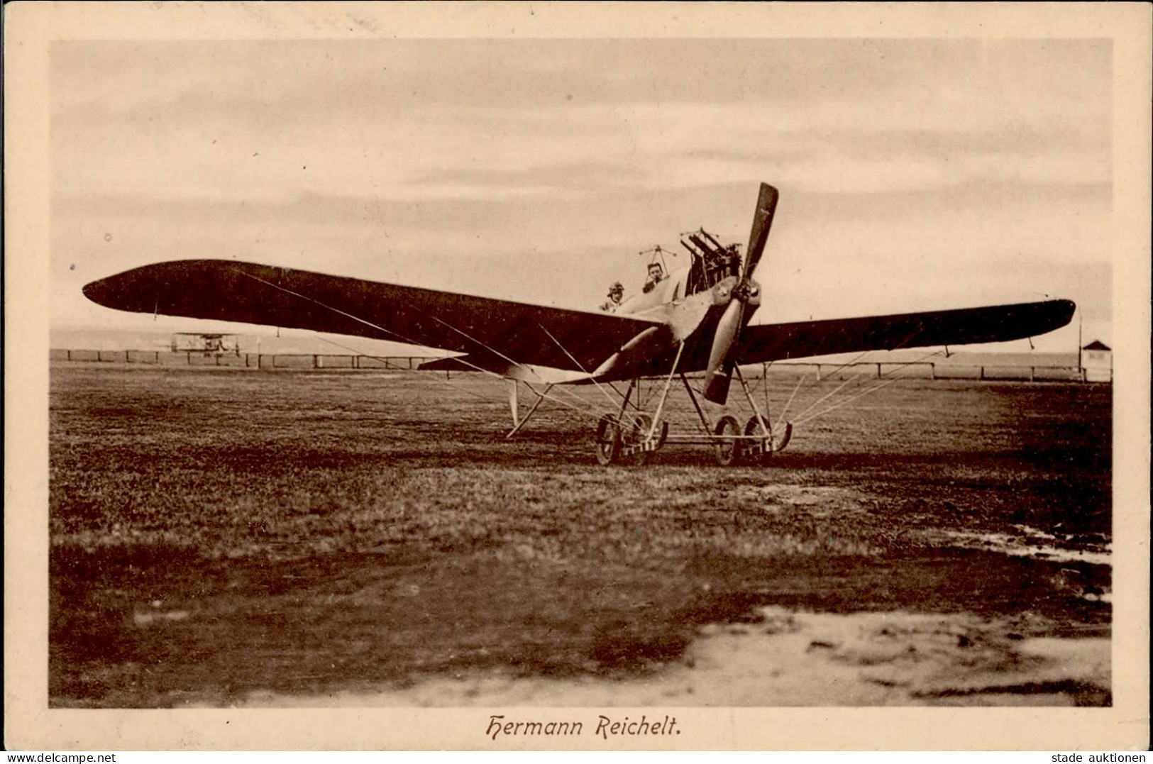 Flugwesen Pioniere Reichelt, Herrmann I-II Aviation - Weltkrieg 1914-18