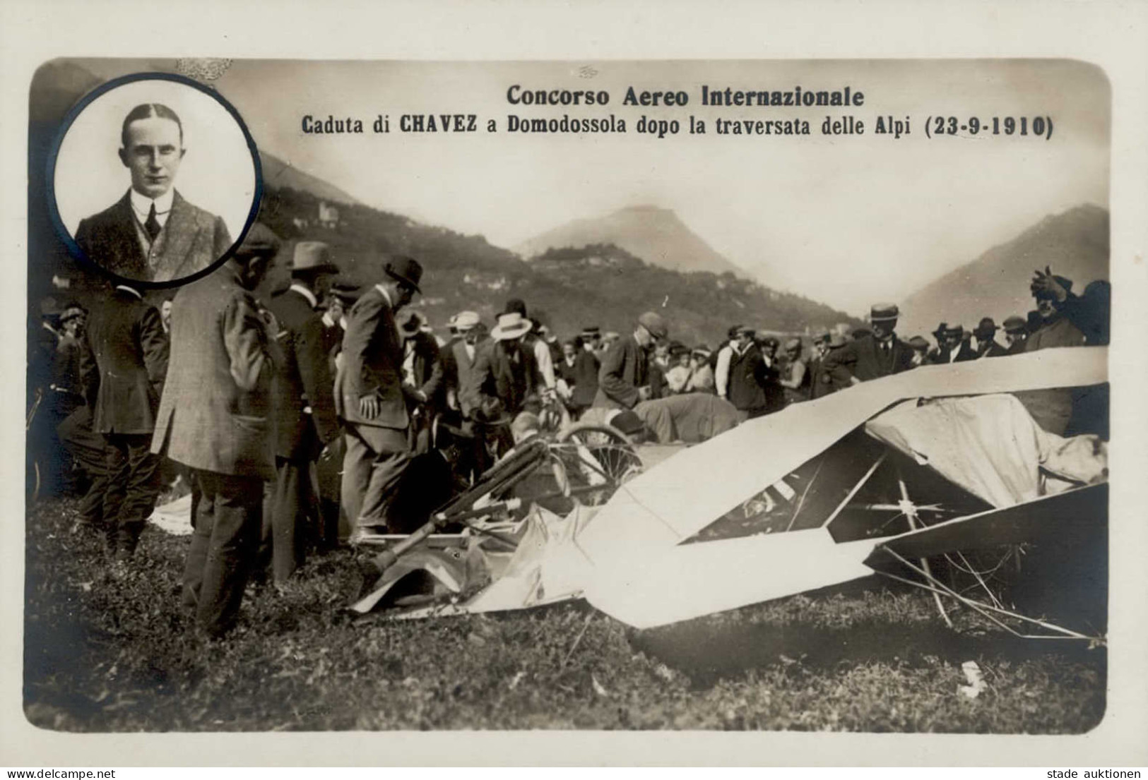 Flugereignis Concorso Aereo Internationale 1910 I-II Aviation - Weltkrieg 1914-18