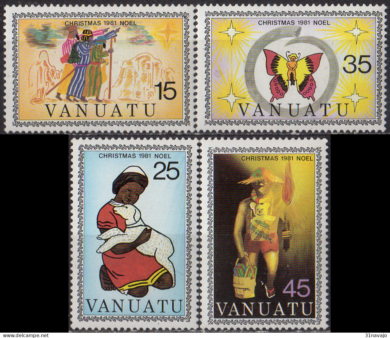 VANUATU - Noël 1981 - Vanuatu (1980-...)
