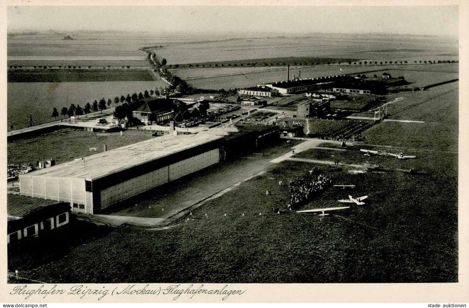 Leipzig Flugplatz I-II - Weltkrieg 1914-18