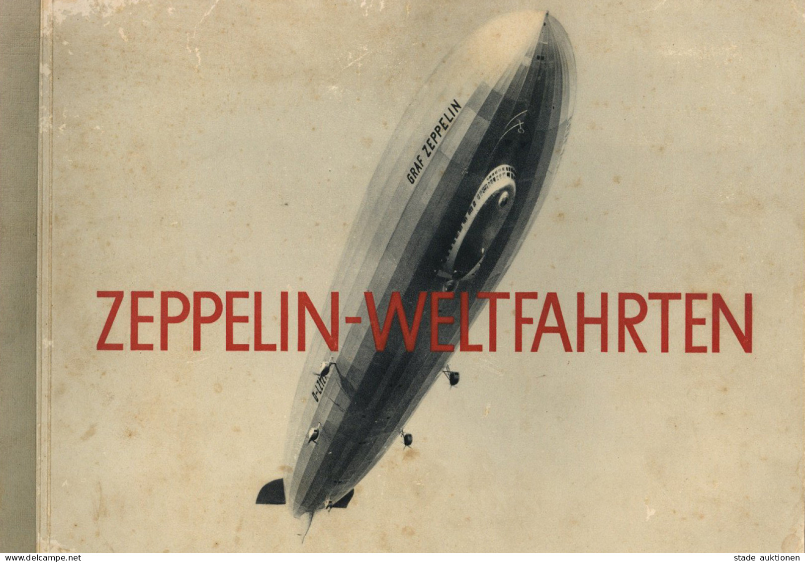 Zeppelin-Weltfahrten Sammelbildalbum 1934, 264 Echte Bromsilber-Bildern Und Ein Metallfolie-Bild Der Weltflug-Gedenkmünz - Dirigeables