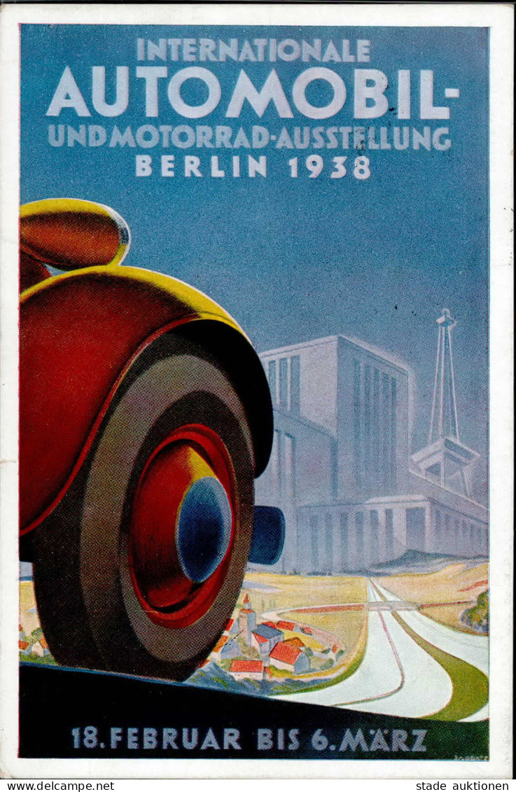 Auto Berlin Internationale Automobil Und Motorrad-Ausstellung 1938 S-o I-II Expo - Andere & Zonder Classificatie