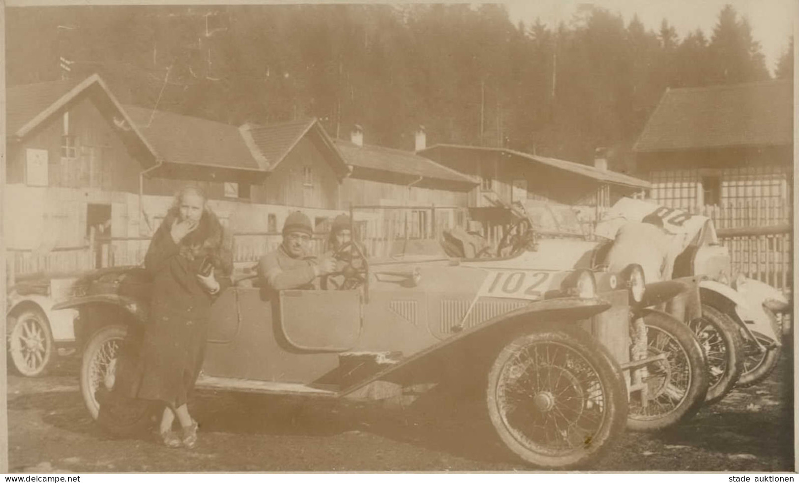 Auto Berchtesgaden Salzberg-Rennen 1925 I-II - Other & Unclassified
