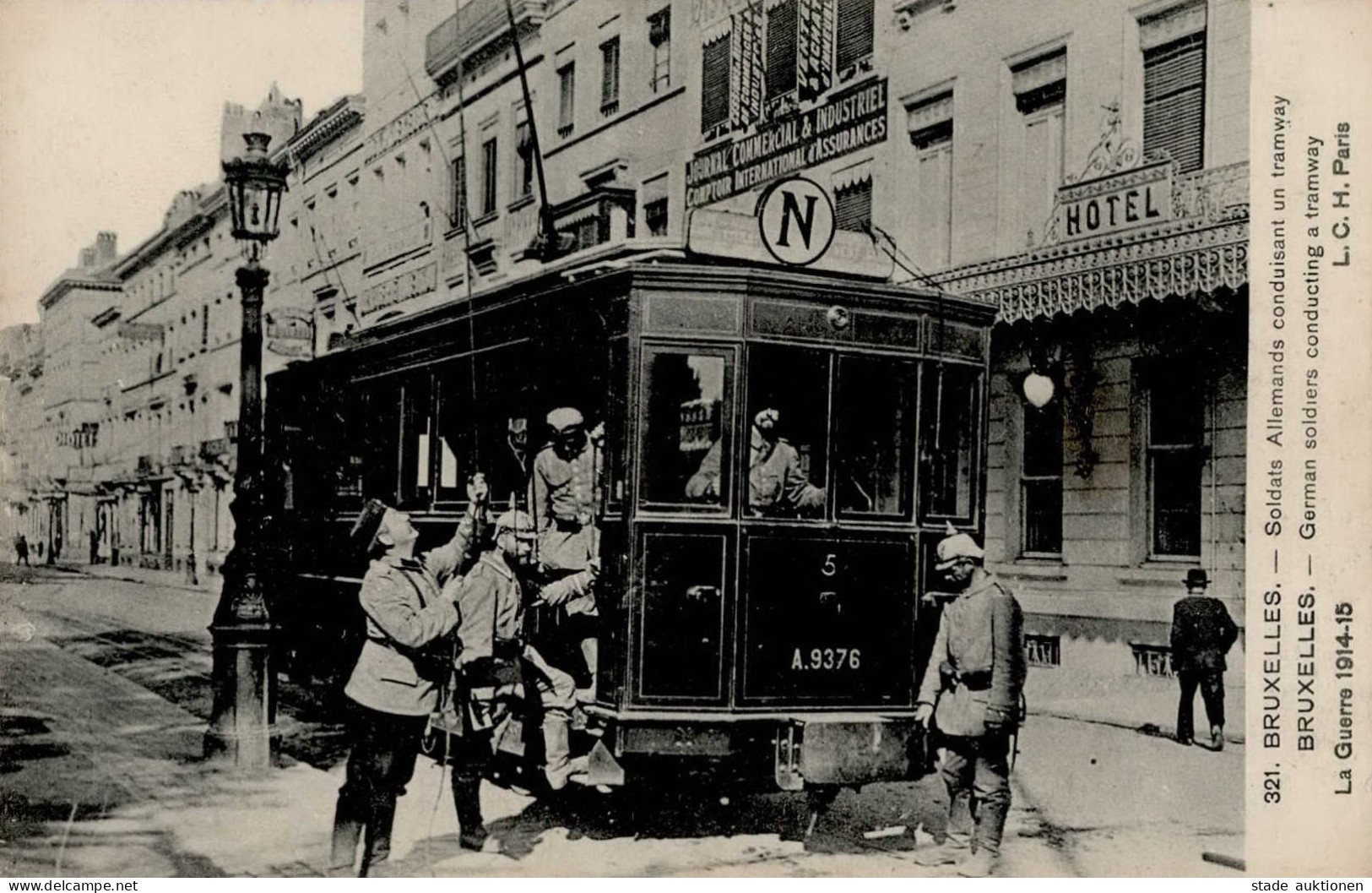 Strassenbahn Brüssel  I-II Tram - Tranvía