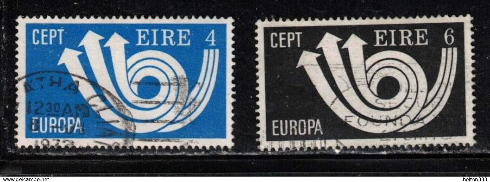 IRELAND Scott # 329-30 Used - 1973 Europa Issue - Gebruikt