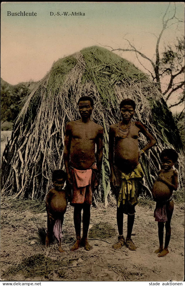 Kolonien Deutsch-Südwestafrika Buschleute I-II Colonies - Ehemalige Dt. Kolonien