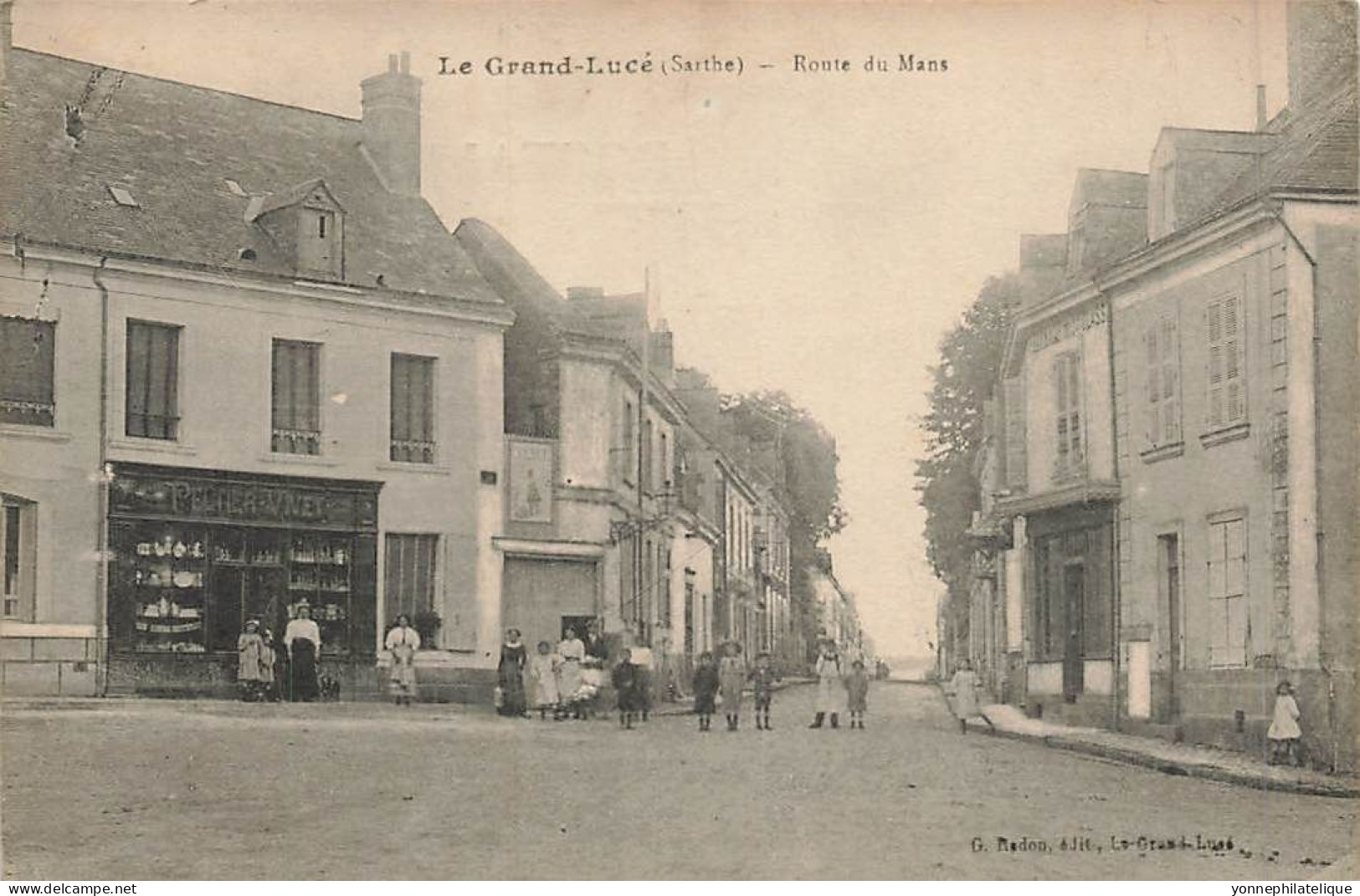 72 - SARTHE - LE GRAND LUCÉ - Route Du Mans - 10452 - Le Grand Luce