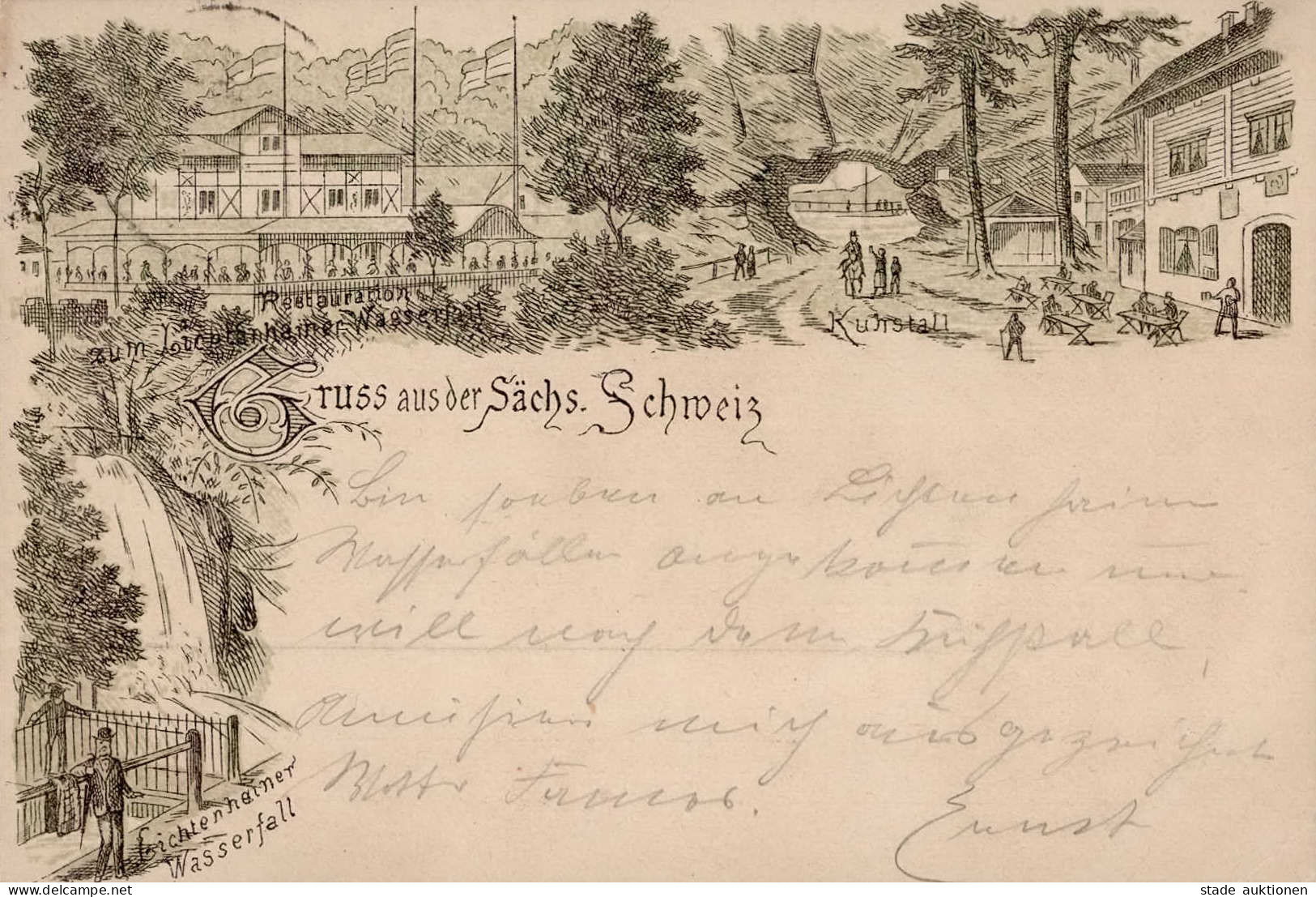 Vorläufer 1888 Sächsische Schweiz I-II - Geschichte