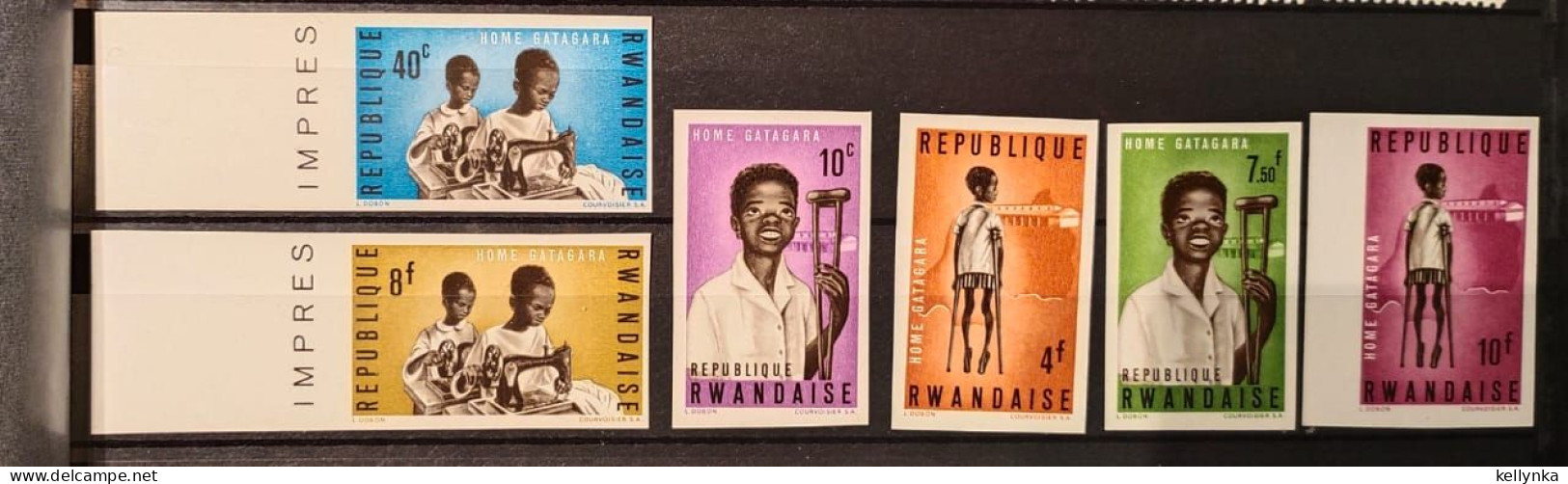 Rwanda - 70/75 - Gatagara - Non Dentelé - Ongetand - Imperforated - 1964 - MNH - Nuevos