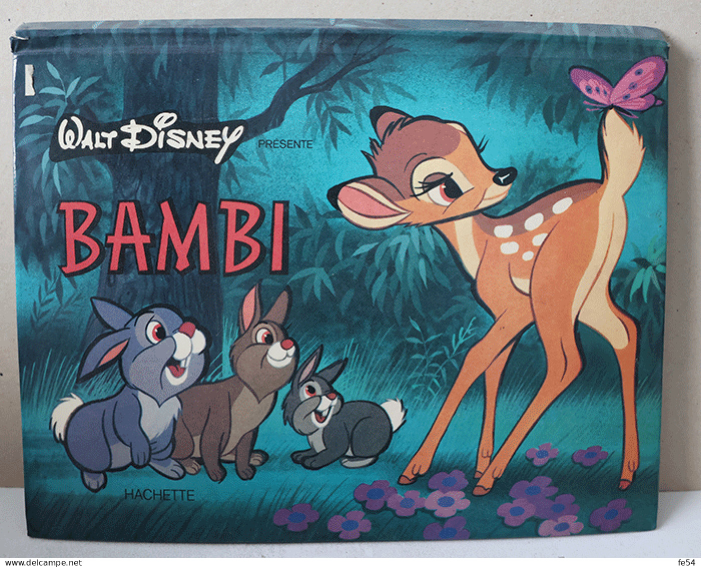 ° Livre à Système, Livre Animé, Pop-up, Pop-hop ° BAMBI - Walt Disney ° Hachette 1970 ° - Disney