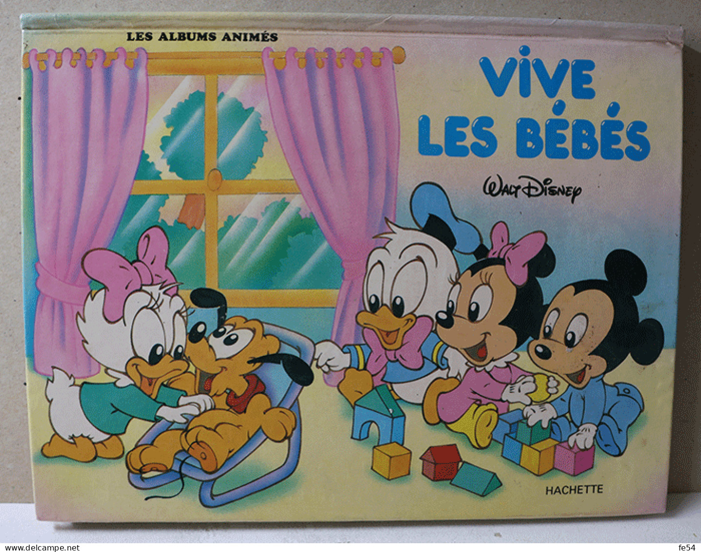 ° Livre à Système, Livre Animé, Pop-up, Pop-hop ° VIVE LES BEBES - Walt Disney ° Hachette 1987 ° - Disney