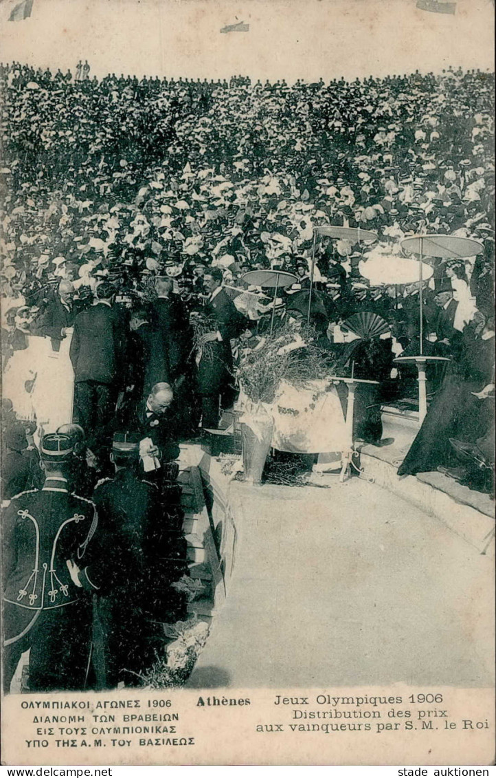 Olympische Zwischenspiele 1906 I-II (fleckig) - Jeux Olympiques