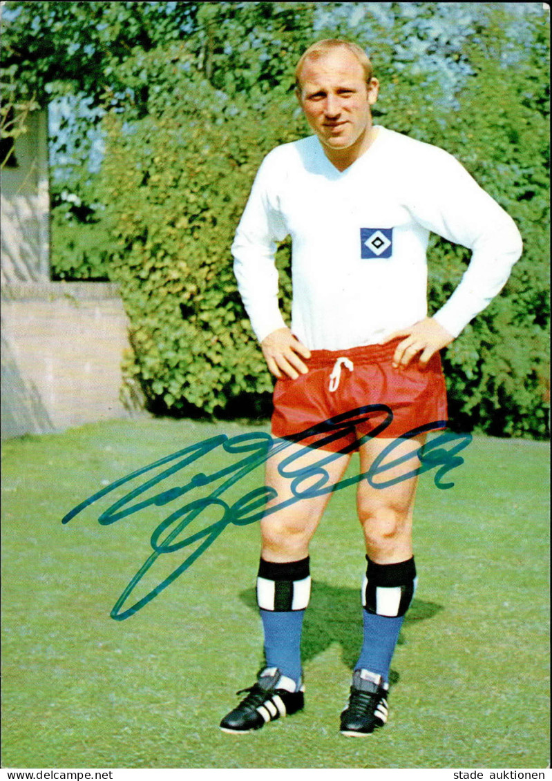 FUSSBALL - Uwe SEELER Mit AUTOGRAMM I - Soccer