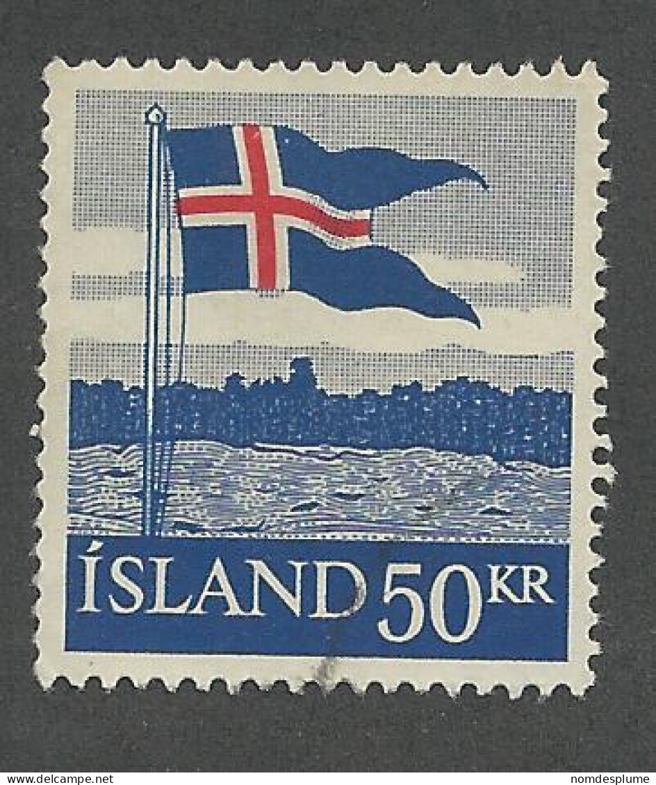 25442) Iceland 1958 - Gebruikt