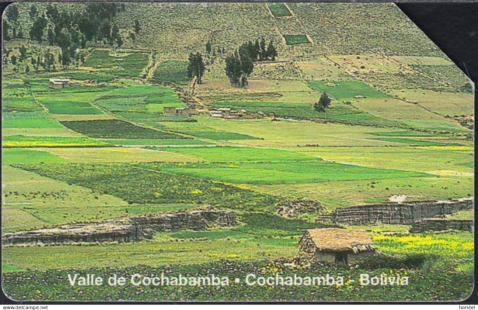 Bolivien - Bolivia - Entel - Urmet 11 - Bolivian Landscapes - Cochabamba Valley - 5 Bs. - Bolivie