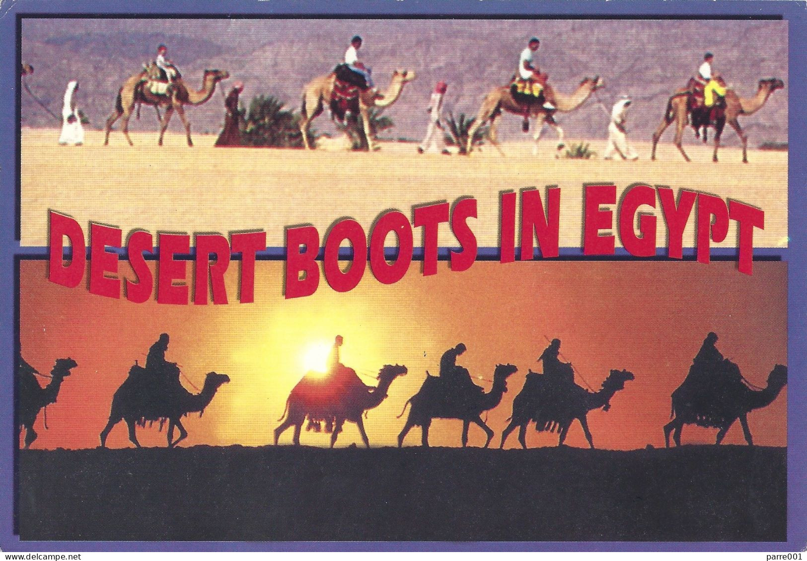 Egypt 2004 Sharm El Sheik Traffics Sinai Without Number Via South Sinai 46599 Viewcard To Italy - Storia Postale