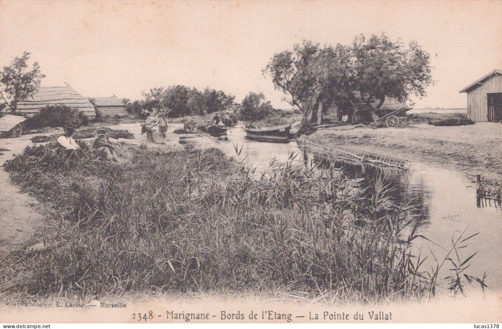 13 / MARIGNANE / BORDS DE L ETANG / LA POINTE DU VALLAT / LACOUR 2348 - Marignane