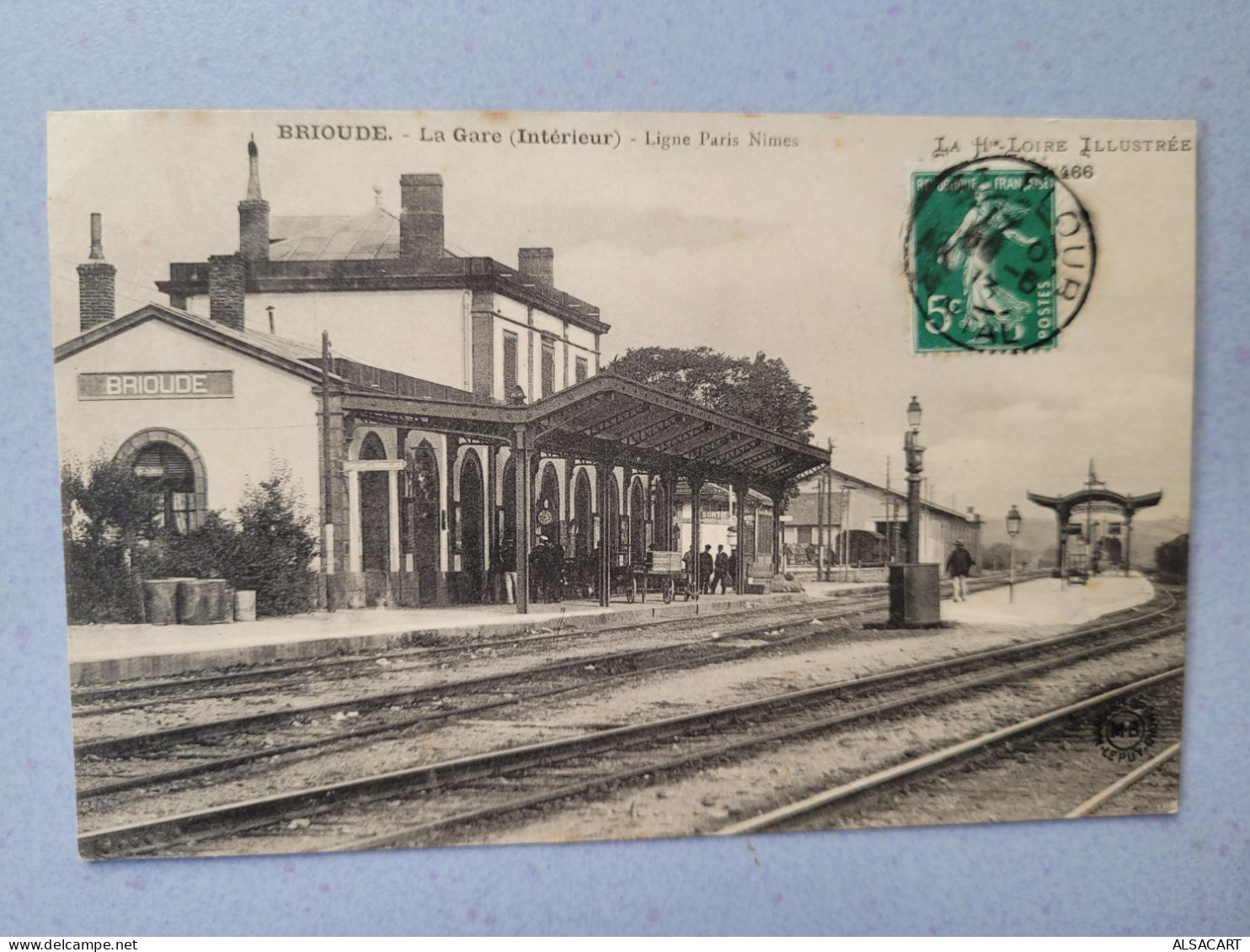 Brioude , La Gare , Ligne Paris Nîmes - Brioude
