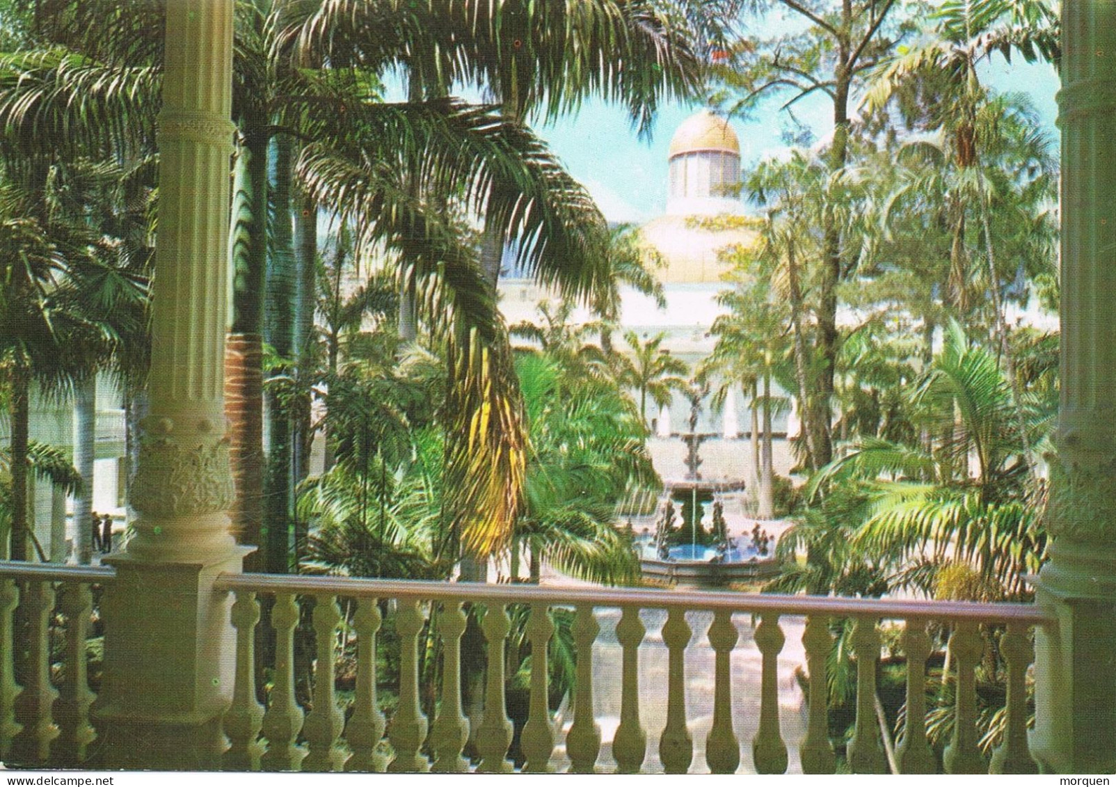 53153. Postal Aerea CARACAS (Venezuela) 1971. Vista De Jardines Del Capitolio Nacional De Caracas - Venezuela