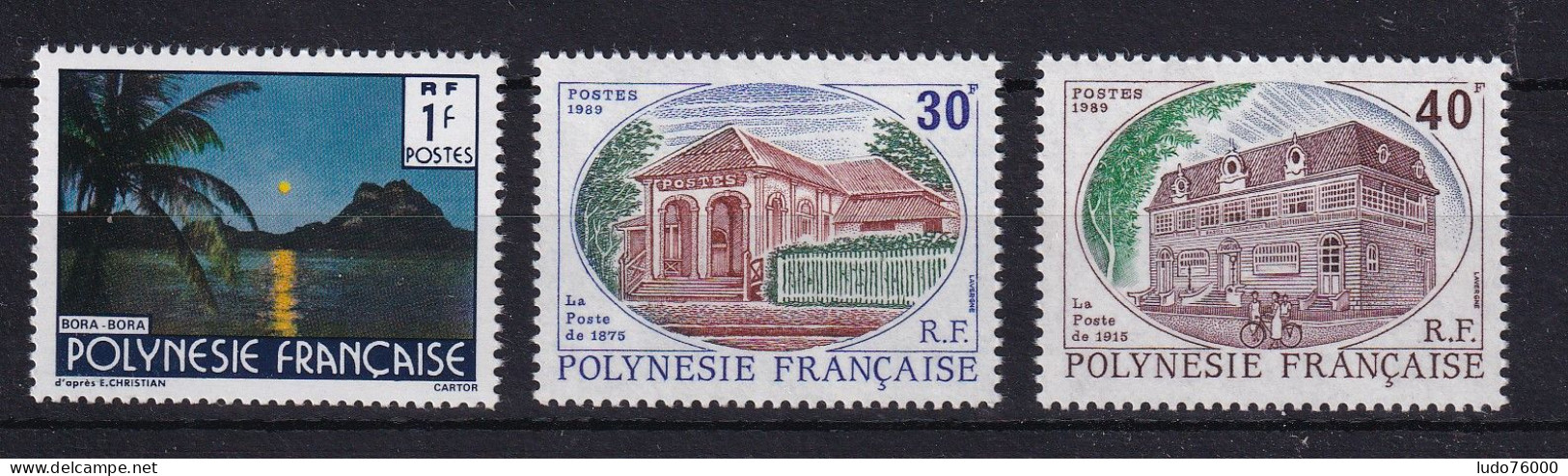 D 740 / POLYNESIE / N° 321/323 NEUF** COTE 3.30€ - Collections, Lots & Séries
