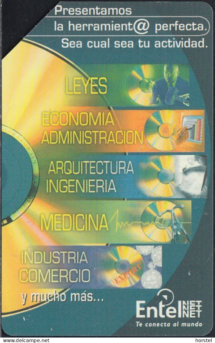 Bolivien - Bolivia - Entel - Urmet 32 - Entelnet 7 - CD - 20 Bs. - Bolivië